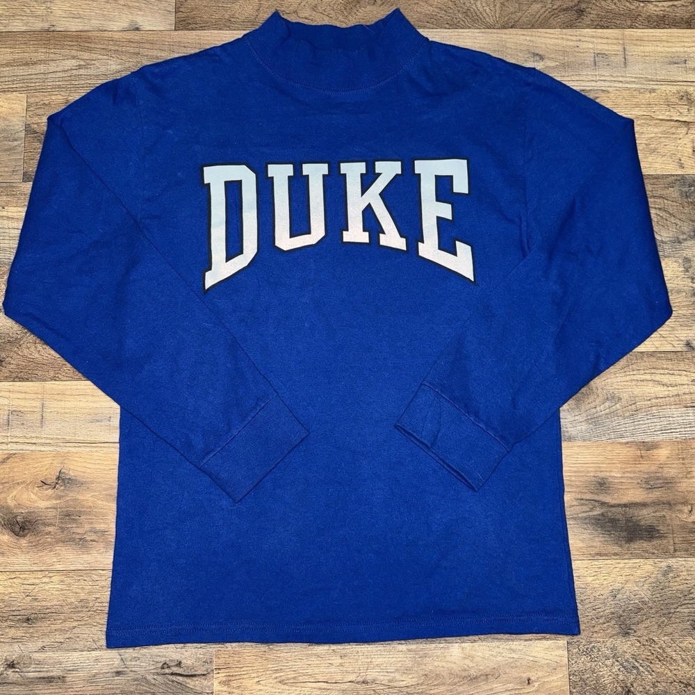 Duke Blue Devils Turtle Neck Size Medium